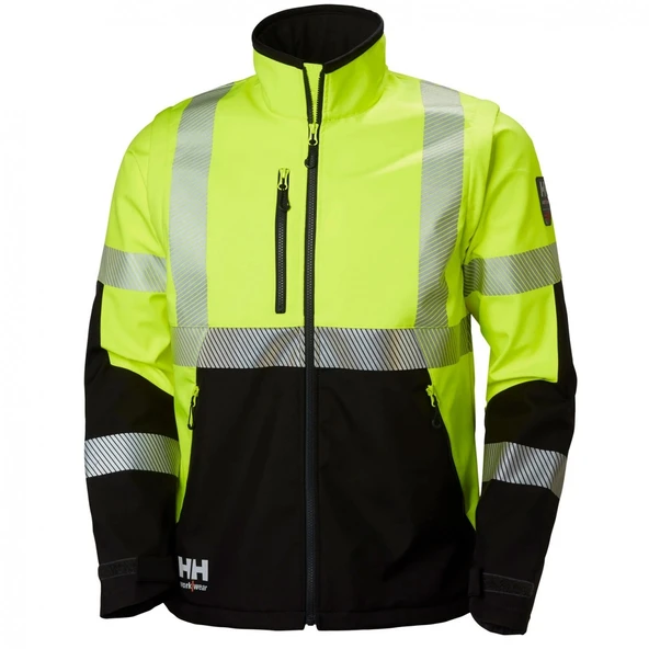 Helly Hansen Workwear Icu Hı Vıs Softshell İşçi Montu -74272 ürün görseli