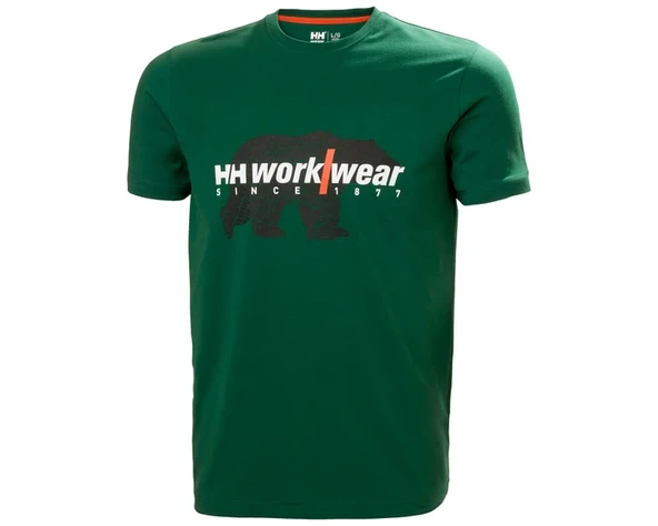 Helly Hansen Workwear Logo Tişört -79261 - Resim 3