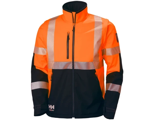 Helly Hansen Workwear Icu Hı Vıs Softshell İşçi Montu -74272 - Resim 2
