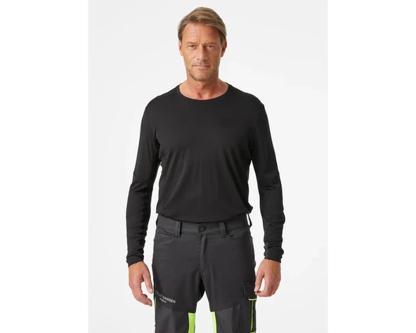 Helly Hansen Workwear Lıfa Bisiklet Yaka Sweatshirt -75117 - Resim 3