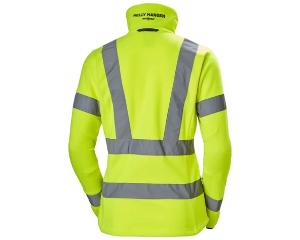 Helly Hansen Workwear Kadın Luna Hı Vıs Polar Mont -72174 - Resim 2