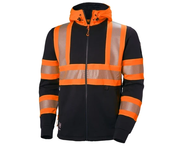 Helly Hansen Workwear Icu Zıp Kapüşonlu Sweatshirt  -79273 - Resim 2