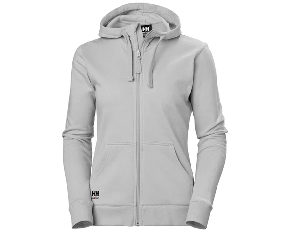 Helly Hansen Workwear Kadın  Klasik Zıp Kapüşonlu Sweatshirt -79323 - Resim 5