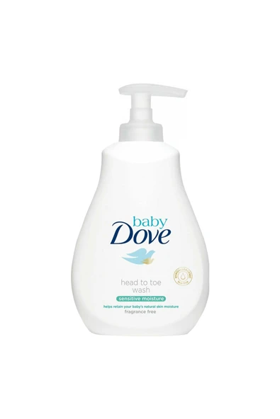 Dove Baby Hassas Nemlendirici Vücut Şampuanı 400 ml ürün görseli 1