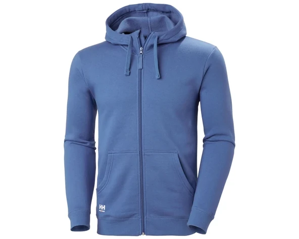 Helly Hansen Workwear Klasik Zıp Kapüşonlu Sweatshirt -79328 - Resim 4