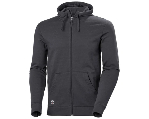 Helly Hansen Workwear Klasik Zıp Kapüşonlu Sweatshirt -79328 - Resim 6