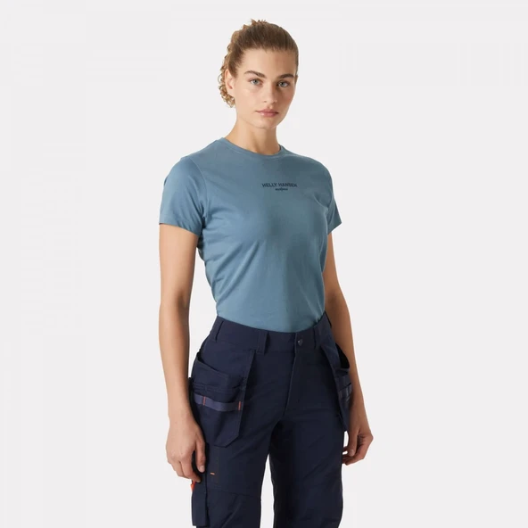 Women's Classic Logo T-Shirt 79287 ürün görseli