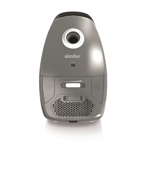 Simfer 6310 Toz Torbalı Yatay Süpürge 800W Gümüş-Gri - Resim 3
