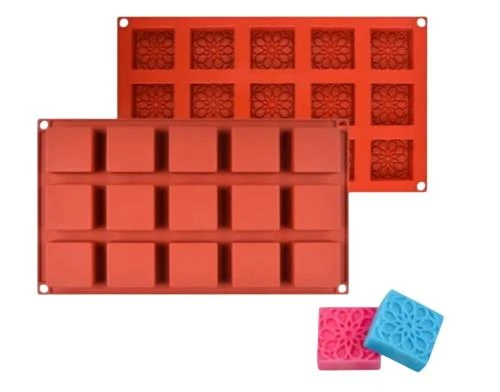 Pastaland Silikon Kek Kalıbı Kare Desenli ürün görseli