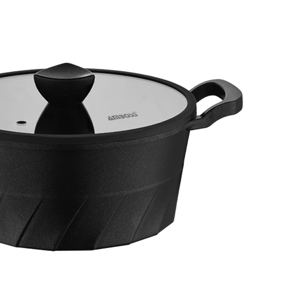 Mihfer 12 Parça Döküm Tencere Sahan Tava Çeyiz Seti - Resim 4