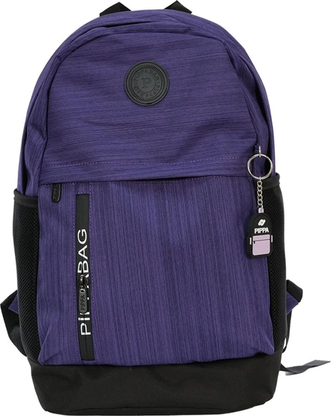 Pippa Nori Üç Bölmeli Ortaokul ve Günlük Sırt Çantası - Erkek - Mor - CNT8015-01 ürün görseli