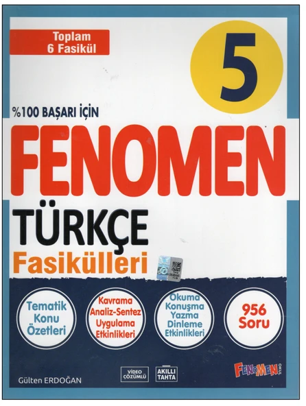 Fenomen 5. Sınıf Türkçe Fasikülleri (6 Fasikül)