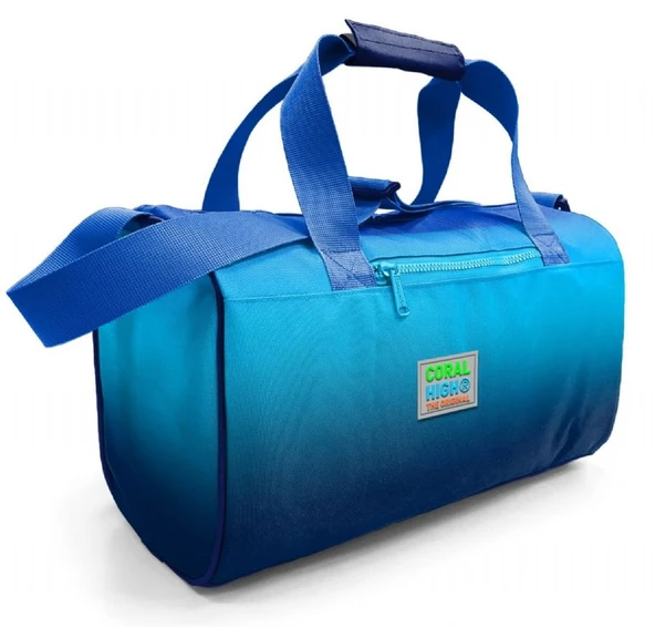 Coral High Erkek Çocuk Spor ve Seyahat Çantası - Mavi Lacivert Renk Geçişli Desenli - 27517