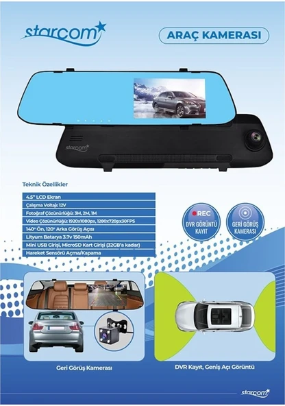 Starcom Araç Kamerası - 2