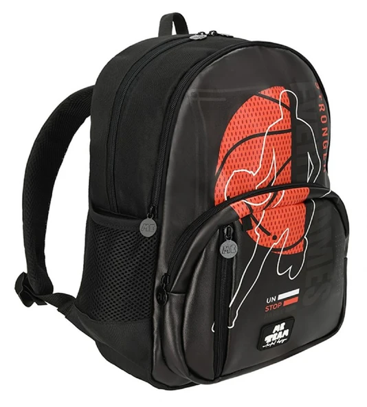 Me Team Dört Bölmeli Erkek Çocuk Okul Sırt Çantası - Basketbol Baskılı - ME25177 - Resim 2