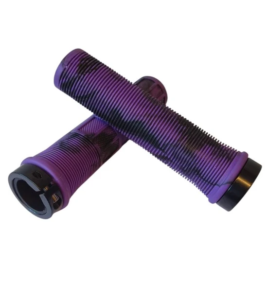 Forte Gt 1519 Silikon Bisiklet Elcik Kaymaz Yapı Kolay Kavrama Gidon Bisiklet Elciği Mor - 2