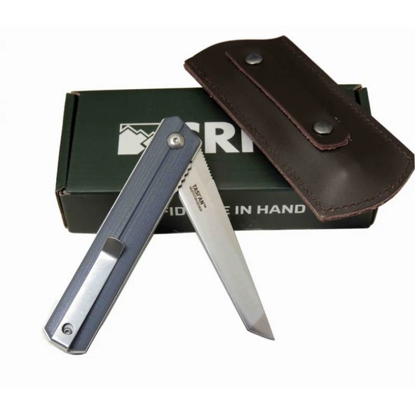 Crkt Tasıan Tanto Çakı Marka:CRKT Ürün Kodu: 15FF GRİ 20 CM - Resim 2