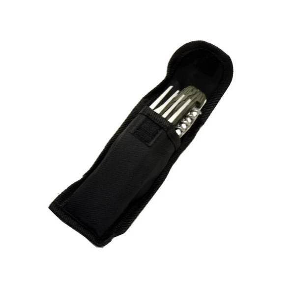 Kamp Çakısı Haki 6 Parçalı Marka:Alaska Ürün Kodu: C-003 12 CM - Resim 5