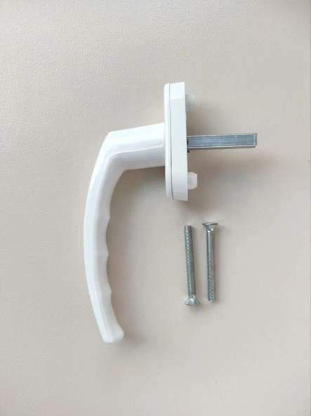 Pvc Pimapen Pencere Kolu Balkon Sürme Kapı Kolu PLASTİK 2 Adet - 1