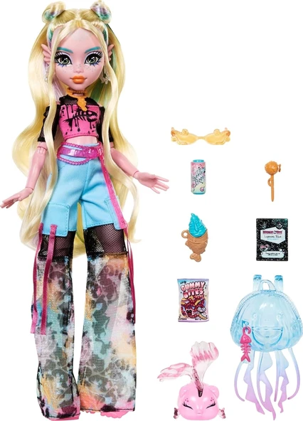 Monster High Ana Karakter Bebekler Lagoona Blue HXH75 - Resim 5