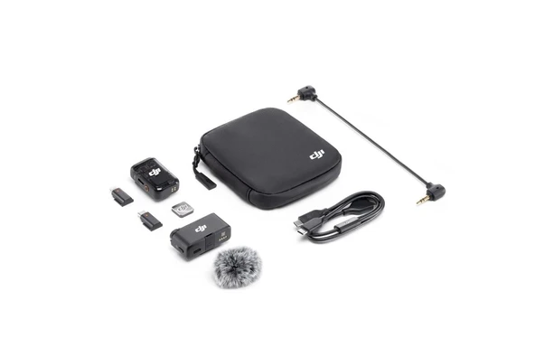 DJI Mic 2 (2 TX + 1 RX) Kablosuz Mikrofon Seti Kiti - 12