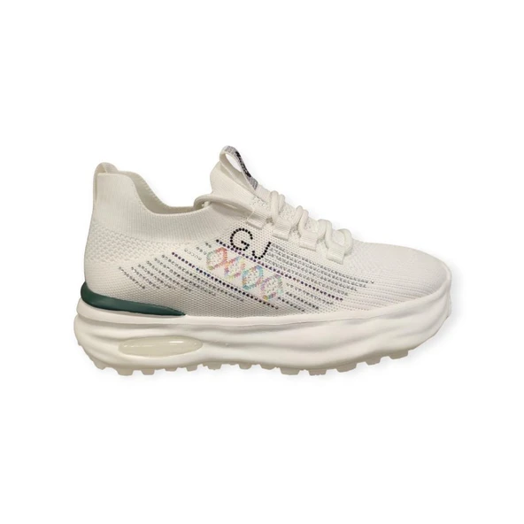 GUJA 25Y322 KALIN TABAN HAFİF TEKSTİL KADIN SPOR AYAKKABI - Resim 2