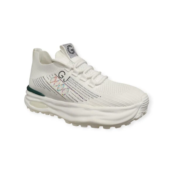 GUJA 25Y322 KALIN TABAN HAFİF TEKSTİL KADIN SPOR AYAKKABI - Resim 8