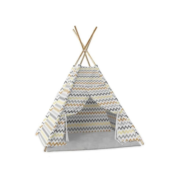 MOL-077 AHŞAP ZIGZAG OYUN ÇADIRI