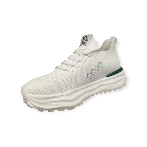 GUJA 25Y322 KALIN TABAN HAFİF TEKSTİL KADIN SPOR AYAKKABI - Resim 10