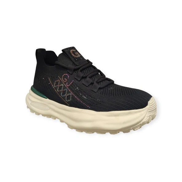 GUJA 25Y322 KALIN TABAN HAFİF TEKSTİL KADIN SPOR AYAKKABI - Resim 3