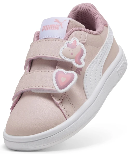 Puma Smash 3.0 Badges V Inf 397287 Ortopedik Bebek Çocuk Spor Ayakkabı - Resim 10