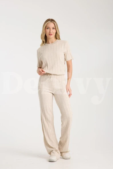 ÇİZGİLİ RELAX FİT İKİLİ TAKIM DNV-000019 ürün görseli