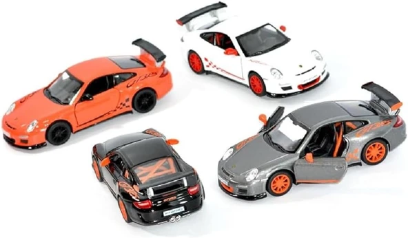 Porsche 911 GT3 RS 1:36 Scale 5" Die Cast Metal Model Toy Sports Car - 2