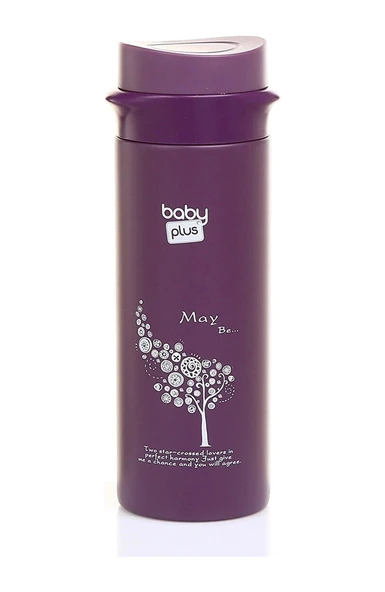 Baby Plus Paslanmaz Çelik Bebek Mama Saklama Termosu 350 Ml Byp-sh4060b Mor BYP-SH4060B_Mor
