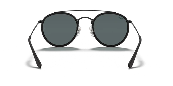 Ray-Ban Round 3647N 002/R5 Black-Blue/Grey Güneş Gözlüğü - 3