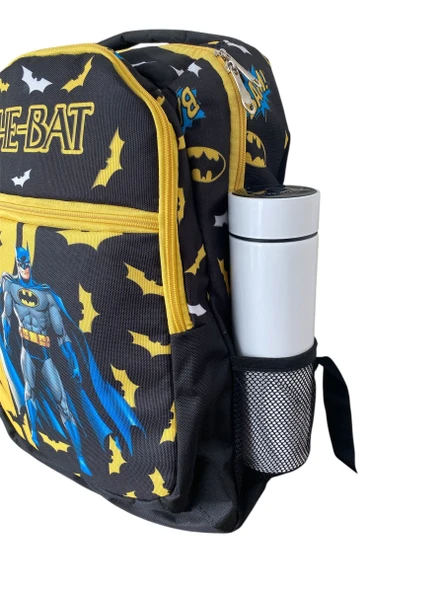 Okul Çantası 2'li Set Batman Desenli Okul Çantası - 2
