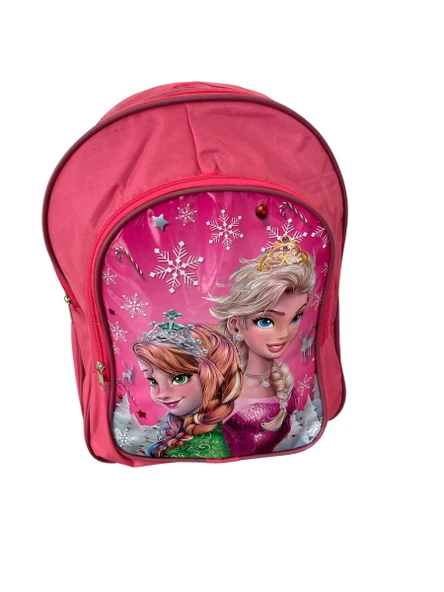 İlk Okul Çantası 2'li Seti Erkek Çocuk Ilkokul Çantası Frozen Elsa Desenli - 5