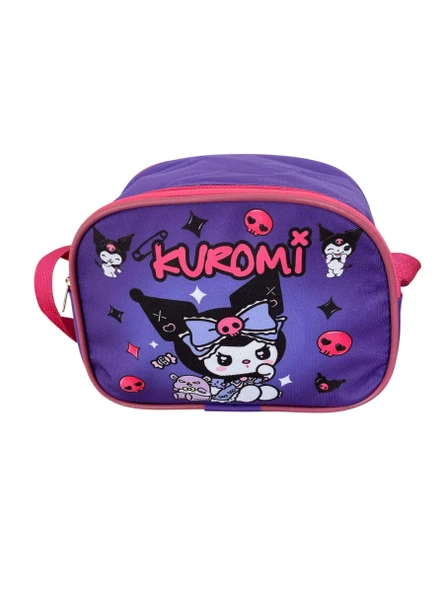 İlk Okul Çantası 2'li Seti Erkek Çocuk Ilkokul Çantası Kuromi Desenli - 3