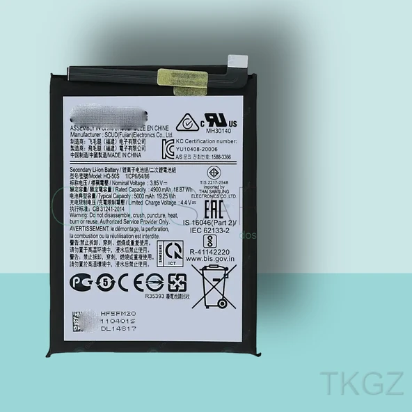 Tkgz - Samsung Galaxy A03 - A035 Batarya Pil Orijinal Sıfır ürün görseli 1