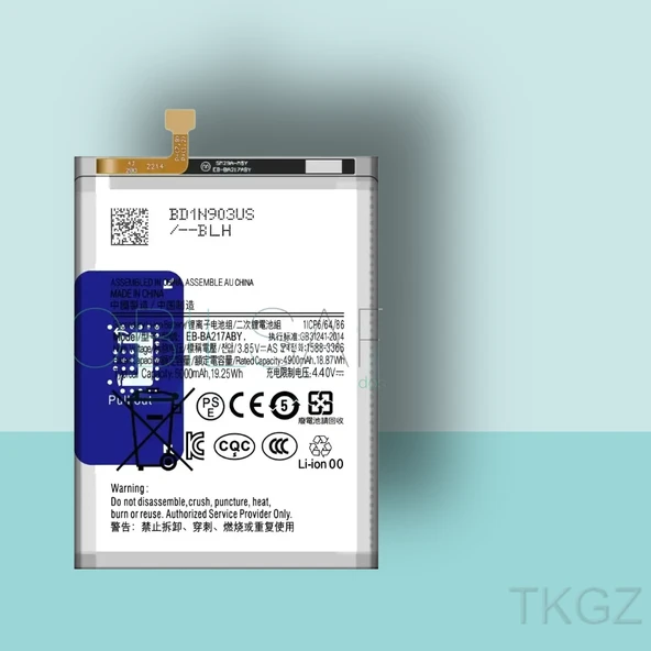 Tkgz - Samsung Galaxy A12 - A125 Batarya Pil Orijinal Sıfır ürün görseli 1