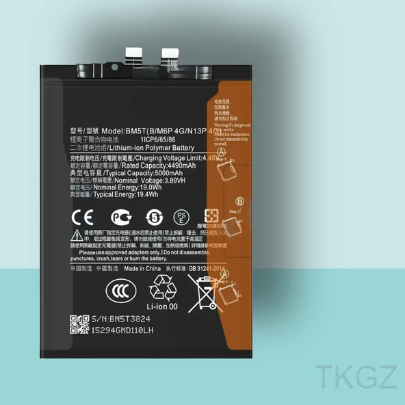 Tkgz - Xiaomi Mİ13 T - BM5T - Batarya Pil Orijinal Sıfır ürün görseli 1