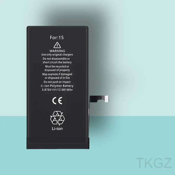 Tkgz - iPhone 15 Batarya Pil Orijinal Sıfır ürün görseli 1
