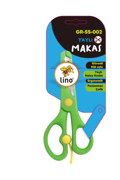 Lino Yaylı Makas Blisterli