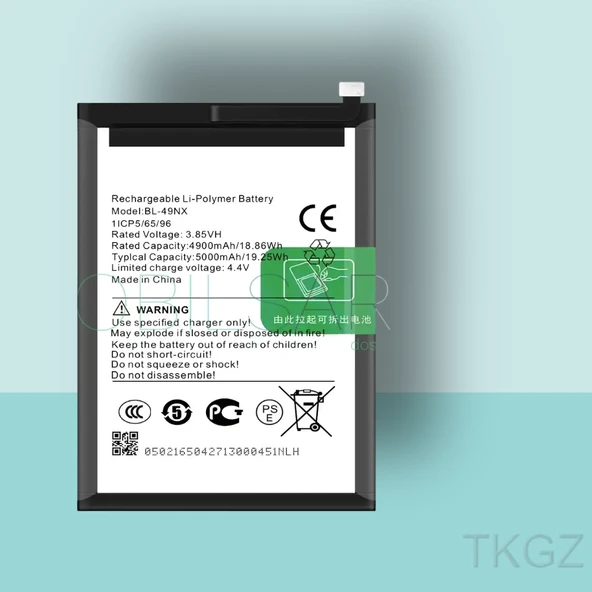 Tkgz - İnfinix HOT 20İ - BL-49FX - Batarya Pil Orijinal Sıfır ürün görseli 1