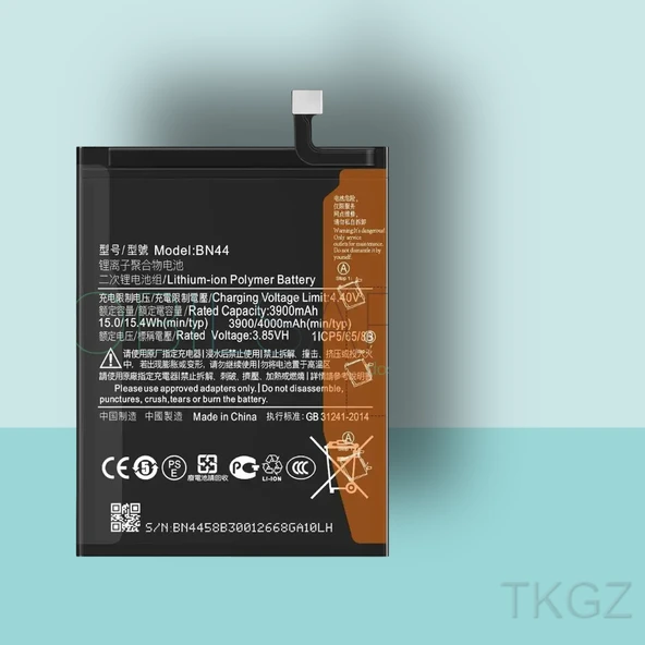 Tkgz - Xiaomi REDMİ 5 PLUS - BN44 - Batarya Pil Orijinal Sıfır ürün görseli 1