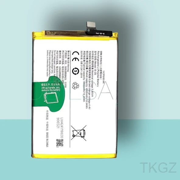 Tkgz -VİVO Y20 - B-05 - Batarya Pil Orijinal Sıfır ürün görseli 1