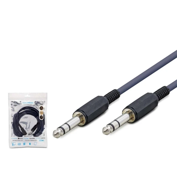 6.5 Mm Kablo Enstruman Gitar 3M Siyah HDX1049 - 1