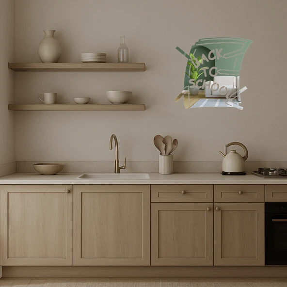 Eğitim Temalı Dekoratif  Aynalı Tablo - Resim 3