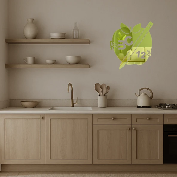 ABC 123 Eğitim Altın Aynalı Tabloları - Resim 3