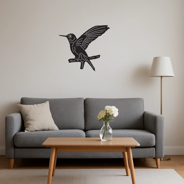 Kuş Ailesi Dekoratif Tablo - Aile ve Birliktelik - Resim 4